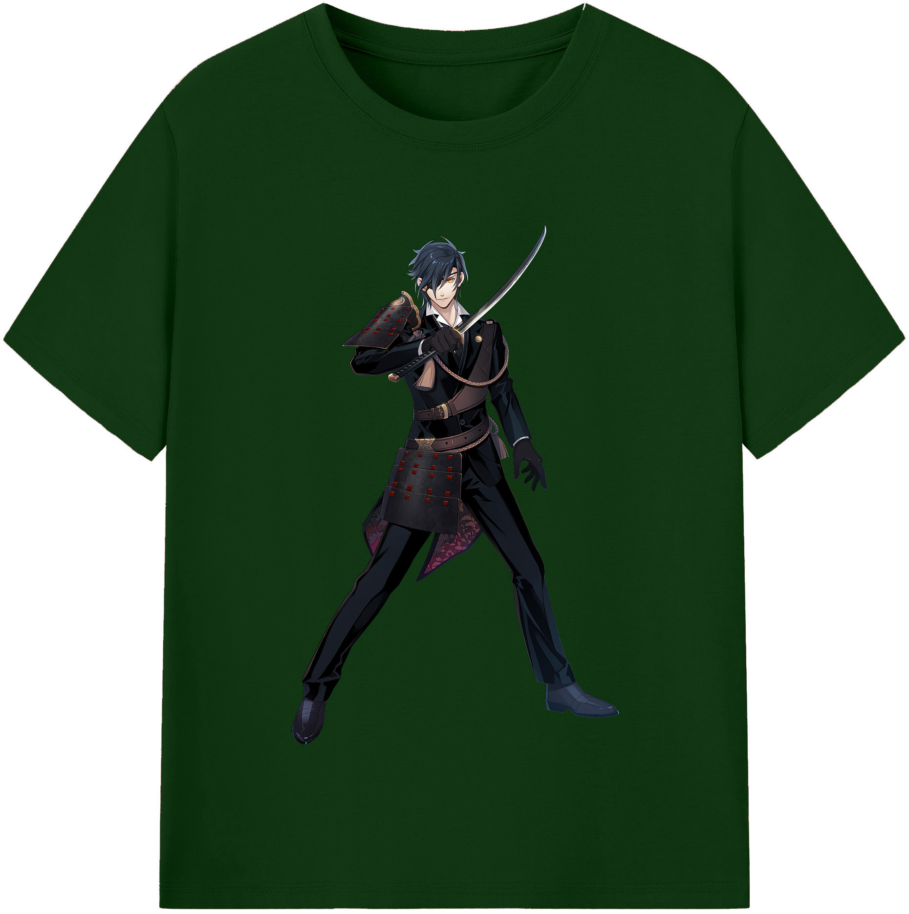 （画像用） 刀剣乱舞 Touken Ranbu 綿100％半袖Tシャツ（フロントプリント）